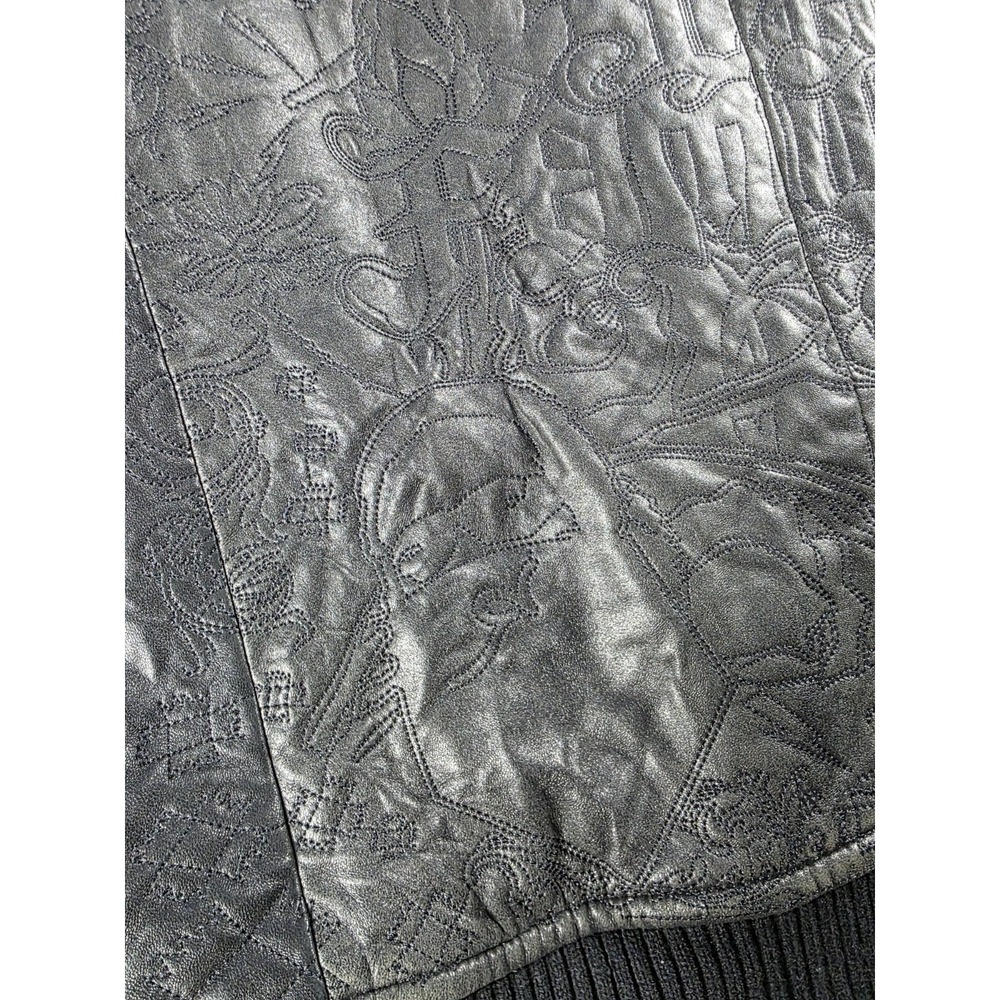 Vintage Rocawear La Familia Leather Jacket Size 3XL West Coast California Rare - Picture 9 of 15